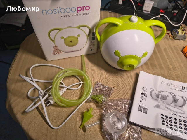 Nosiboo Pro Медицински висококачествен назален аспиратор/смукател за нос , снимка 4 - Други - 51252117