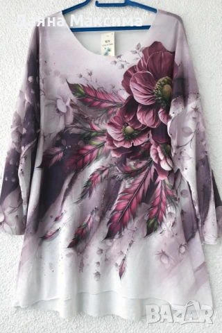 3ХЛ блузон 💥намаление 13€, снимка 2 - Туники - 53306483