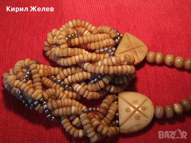 ОГЪРЛИЦА от РОГ / КАМИЛСКА КОСТ МАЙСТОРСКА РЪЧНА ЕТНО СТИЛ ИЗРАБОТКА МЪНИСТЕНА 32795