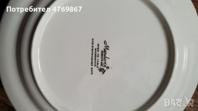 Винтидж чинии с патици, снимка 2 - Чинии - 53922553