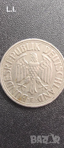 1 Дойче марка 1954, снимка 4 - Нумизматика и бонистика - 49938793