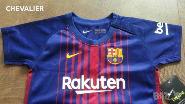NIKE FC BARCELONA Baby Football T-Shirt Размер 12-18 месеца бебешка тениска Барселона 35-60, снимка 2 - Други - 44585385