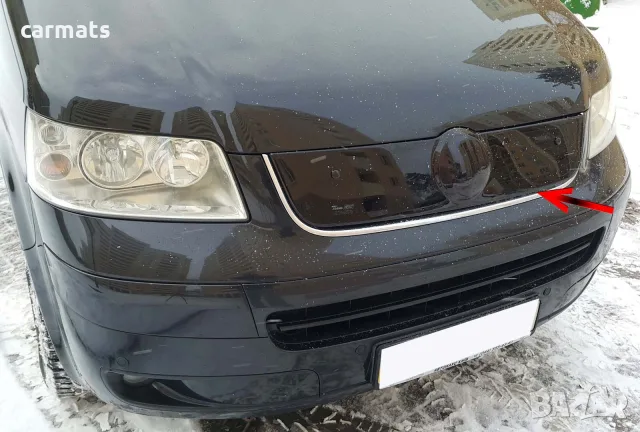 Зимен дефлектор (протектор) за решетка HЕКО за VW Transporter T5 multivan (2011+)