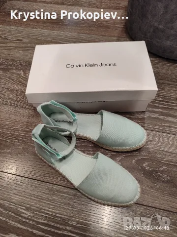 Еспадрили Calvin Klein , снимка 7 - Дамски ежедневни обувки - 55849389