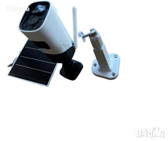 Камера с отделен соларен панел и датчик,4 диода,6MP,iCsee приложение, снимка 7 - Камери - 52843067