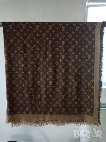 Дамски шал Louis Vuitton, снимка 7 - Шалове - 56045813