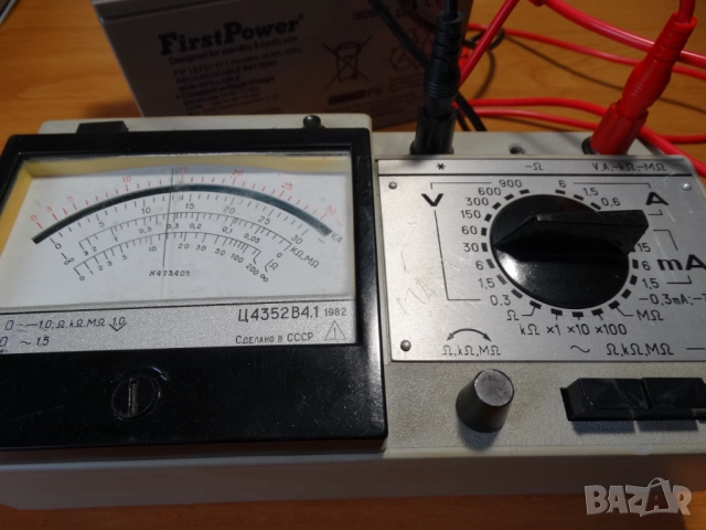 2 стари руски мултиметъра ..., снимка 13 - Друга електроника - 52304143