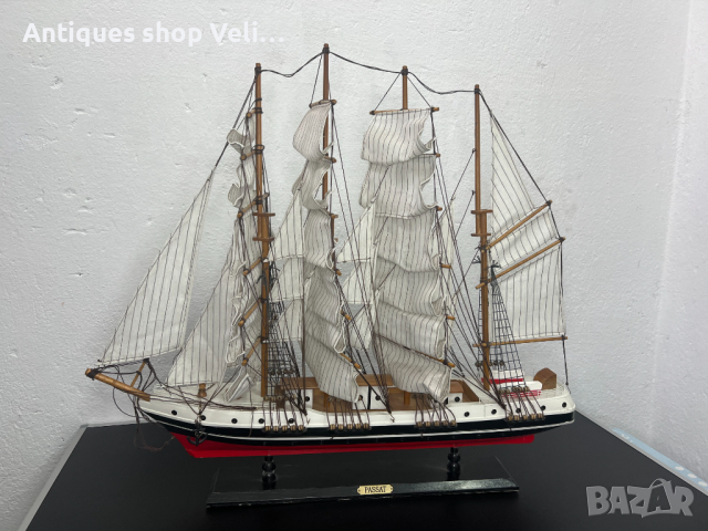 Огромен модел на кораб №5189, снимка 2 - Антикварни и старинни предмети - 44651280