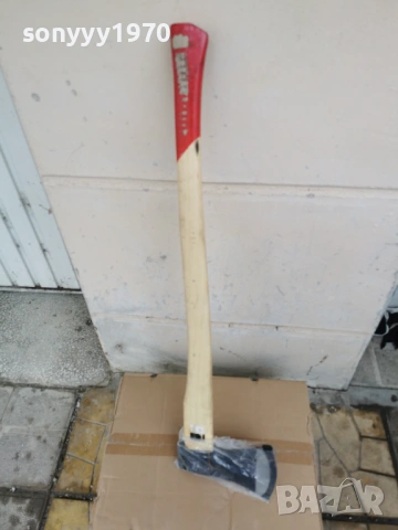 БРАДВА 1,5КГ ДЪРВЕНА ДРЪЖКА 80СМ 0502261825, снимка 12 - Градински инструменти - 53372880
