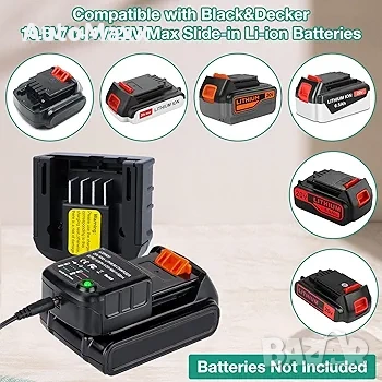 Зарядно устройство LCS1620 за батерии Black & Decker , снимка 4 - Винтоверти - 54310403