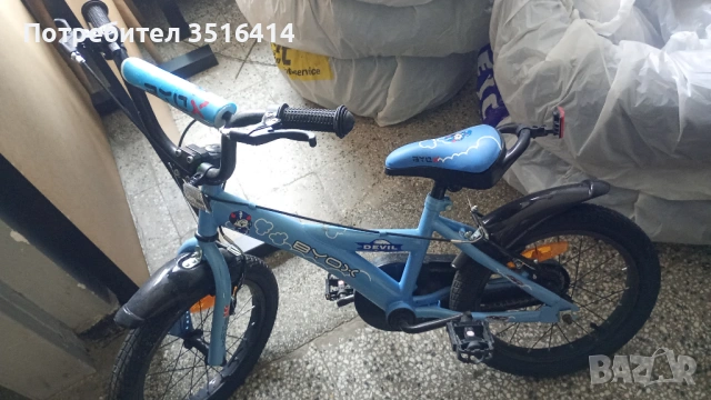 детско колело byox 16" като ново