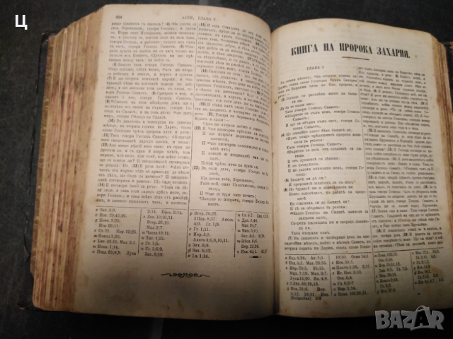 Цариградска Библия 1912 година, снимка 3 - Художествена литература - 36407914