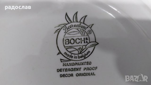 	Порцеланов часовник-чиния №4, снимка 3 - Антикварни и старинни предмети - 39294272