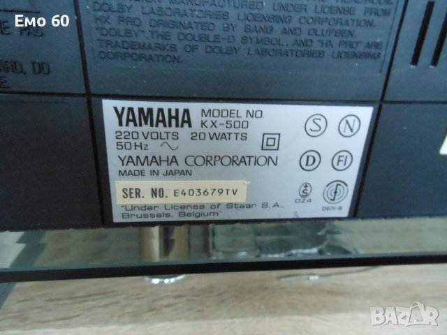 YAMAHA KX 500 RS, снимка 8 - Декове - 42362687