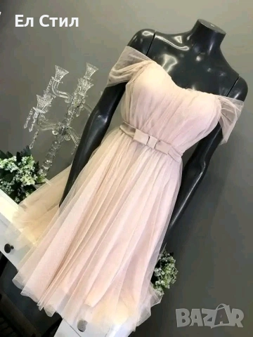 🌹Дамска рокля С тюл., снимка 5 - Рокли - 53961283