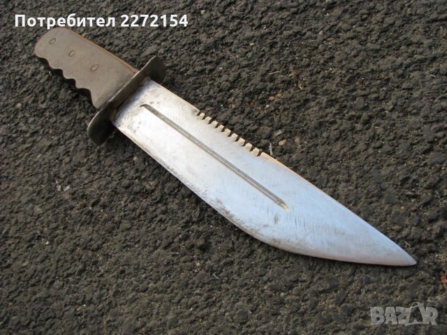 Ловен нож с трион, снимка 3 - Ножове - 30084404