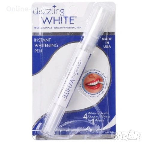 Професионална Писалка за Избелване на Зъби (2g) – Сияйна усмивка по лесен, бърз и напълно безопасен , снимка 4 - Други - 53244546