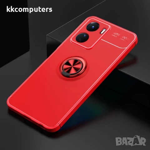 	vivo Y16 4G Удароустойчив Ring Holder Калъф и Протектор, снимка 7 - Калъфи, кейсове - 50741810