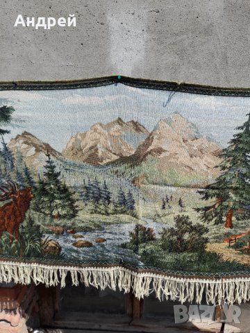 Старинен ковьор,покривка за стена #59, снимка 4 - Антикварни и старинни предмети - 37752349
