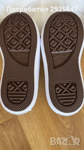 Кецове на платформа Converse 35 номер светло сини, снимка 8 - Кецове - 52400799