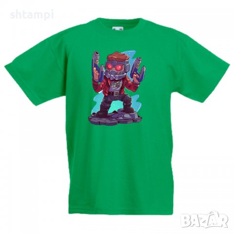 Детска тениска Marvel Star Lord Игра,Изненада,Подарък,Геймър,