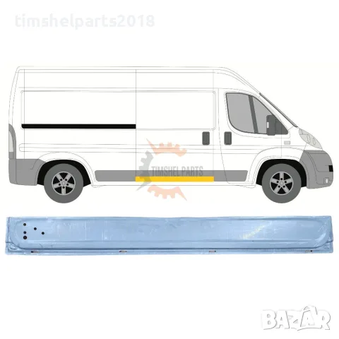 Ремонтен панел плъзгаща врата (Вътрешна Част) за CITROEN JUMPER / PEUGEOT BOXER / FIAT DUCATO 