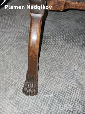 Стари дървени стола., снимка 4 - Антикварни и старинни предмети - 47877303