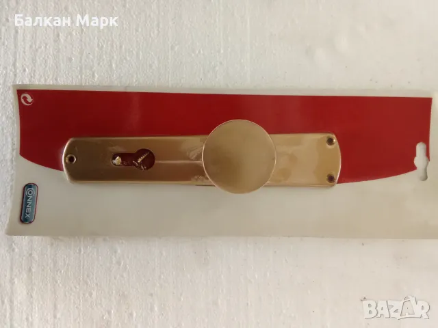 Алуминив шилд за брава,шилдове за врати с топка-цвят злато, снимка 2 - Интериорни врати - 49653585