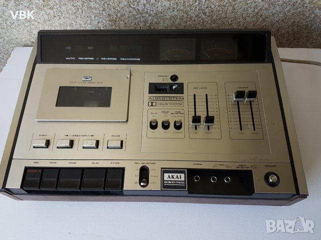 Akai GXC-75D Stereo Cassette Deck Recorder Vintage, снимка 14 - Декове - 37635884