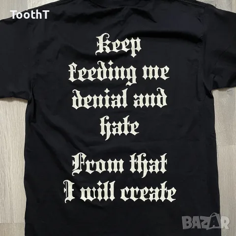 Метал Тениска: Dimmu Borgir - Keep Feeding Me Denial and Hate, снимка 4 - Тениски - 55783046