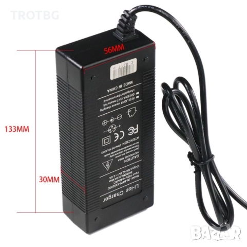 42V 2A зарядно с 8mm порт за Xiaomi 1S / Essential / M365 / Pro / Pro 2 / 3 / 3 Lite / 4 Lite, снимка 2 - Друга електроника - 52643762