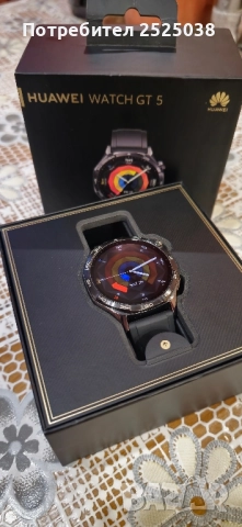 Часовник Huawei Watch GT 5 в ГАРАНЦИЯ!