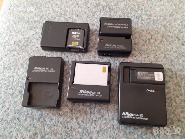 Зарядни за Nikon MH-25,MH-50,MH-60,MH-61,MH-62,MH-63 LITHIUM ION BATTERY CHARGER, снимка 1 - Батерии, зарядни - 39578738