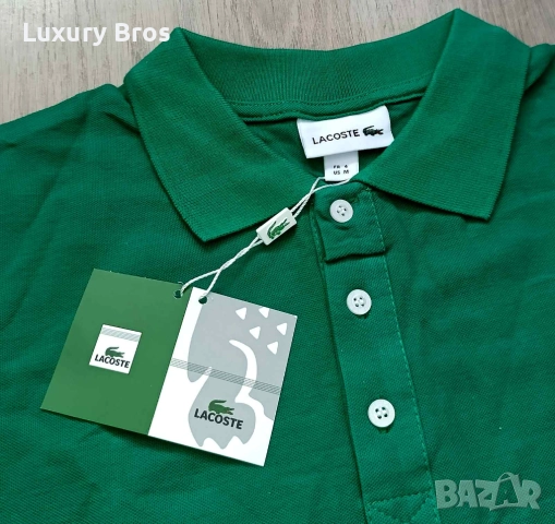 Мъжки тениски Lacoste, снимка 3 - Тениски - 51689335