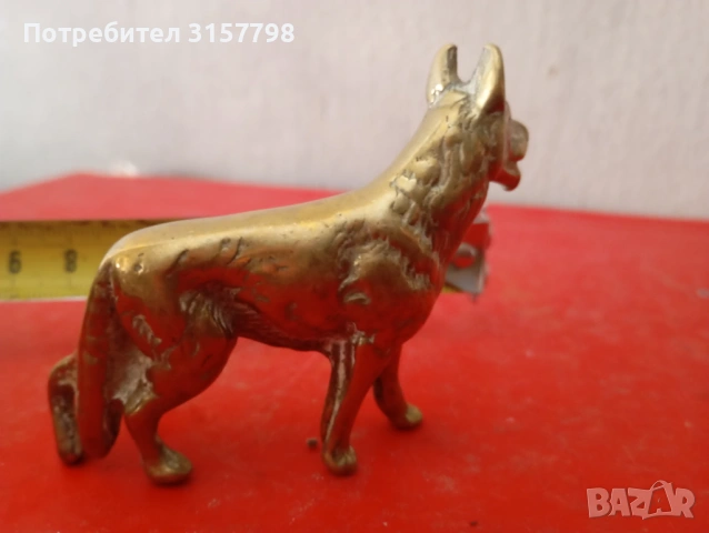 Статуетка куче, снимка 3 - Други ценни предмети - 54340913