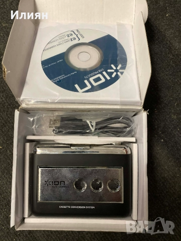 ION Tape Express - Аудио адаптер за USB записващо устройство от касета към MP3, снимка 3 - MP3 и MP4 плеъри - 52975746