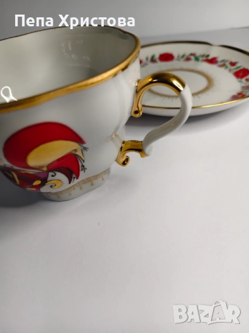 Чаша за чай от руски порцелан ЛФЗ, снимка 9 - Чаши - 54095681