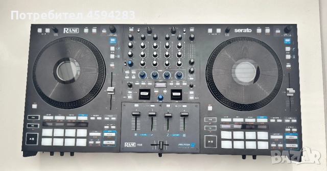 DJ миксер Rane Four, снимка 2 - Ресийвъри, усилватели, смесителни пултове - 51706614