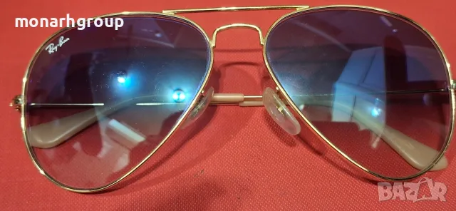 Слънчеви очила Ray-Ban Aviator Large Metal RB3025 001/3F, снимка 7 - Слънчеви и диоптрични очила - 55708549