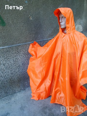 Продавам нов лек здрав шушляков дъждобран тип пончо с лепени шевове, снимка 10 - Други спортове - 29158626