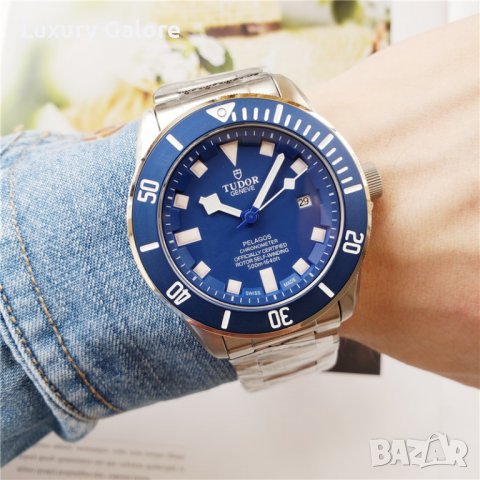 Мъжки часовник Tudor Pelagos Blue Dial с автоматичен механизъм, снимка 2 - Мъжки - 38842295