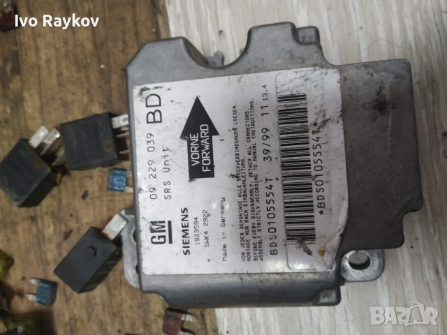 Airbag модул ,  датчик зa Opel Vectra ,  09229039 BD