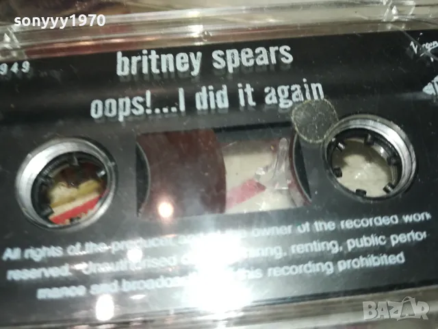 BRITNEY SPEARS-ORIGINAL TAPE 1802252224, снимка 13 - Аудио касети - 49185808