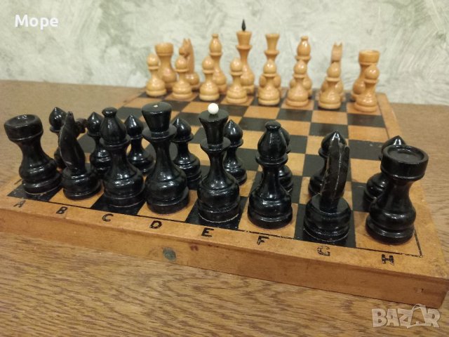 Шах с дървени фигури , снимка 3 - Шах и табла - 40219672