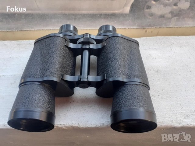 Голям стар бинокъл 7/50, снимка 5 - Антикварни и старинни предмети - 53339848