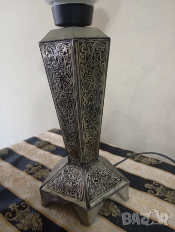 Винтидж настолна лампа, снимка 3 - Други ценни предмети - 50836489