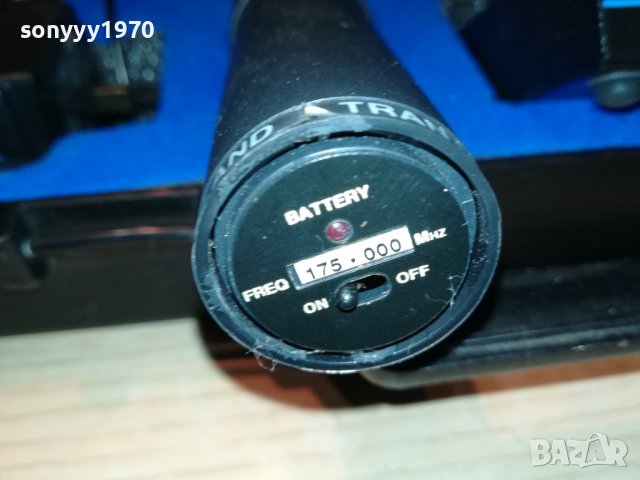 TRANTEC SYSTEMS-LONDON ENGLAND-WIRELESS MICROPHONE 2910221903, снимка 12 - Микрофони - 38493685