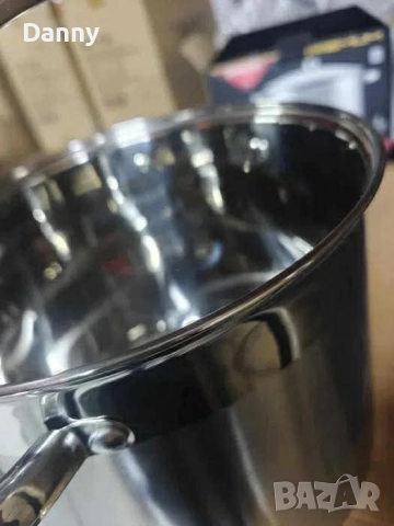 Неръждаеми тенджери с дебело дъно 