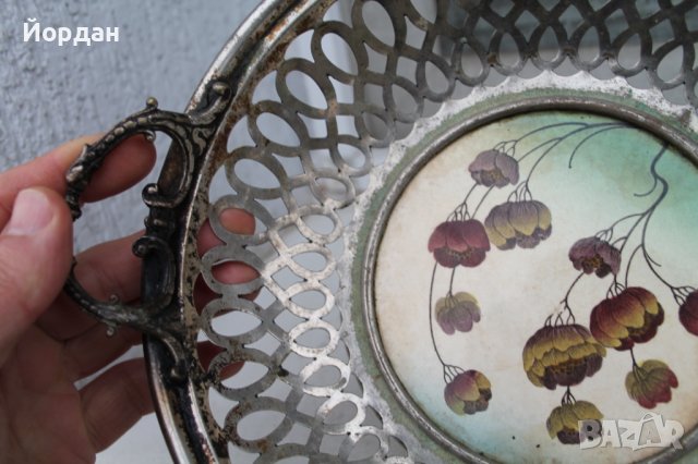 Порцеланова фруктиера 1920 година, снимка 4 - Колекции - 39303890