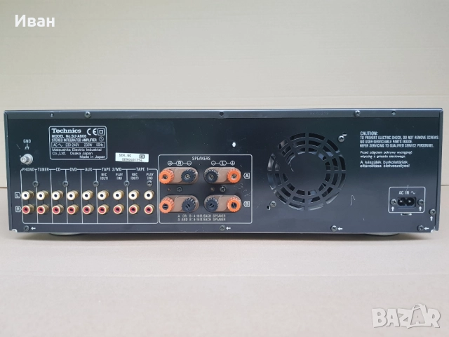 Technics SU-A808, снимка 7 - Ресийвъри, усилватели, смесителни пултове - 52694944